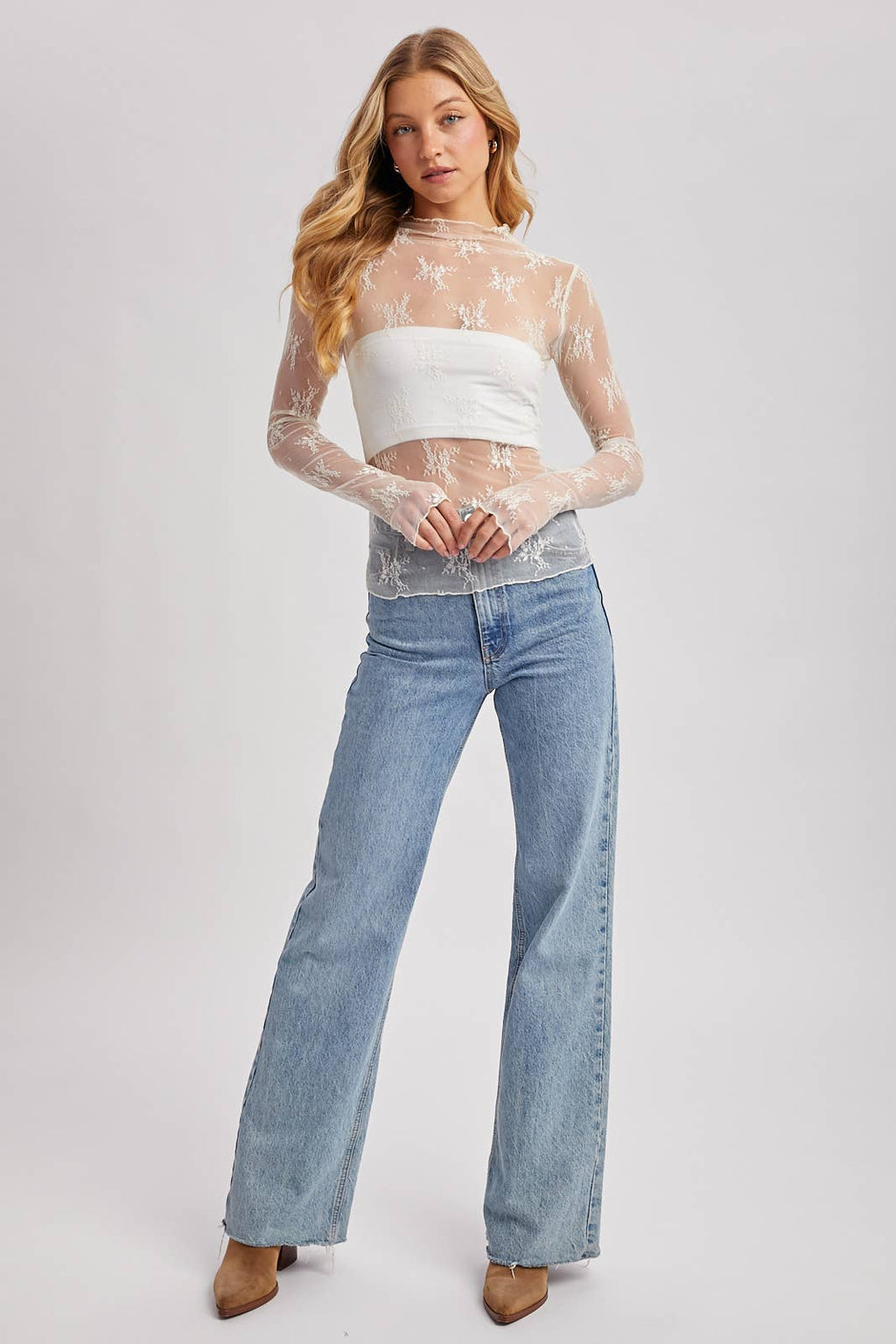Callie Lace Long Sleeve