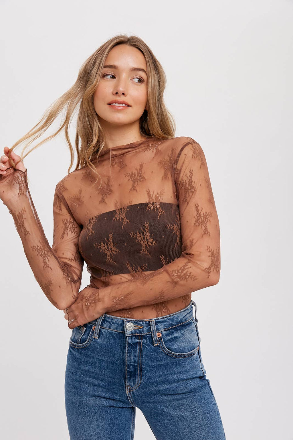 Callie Lace Long Sleeve