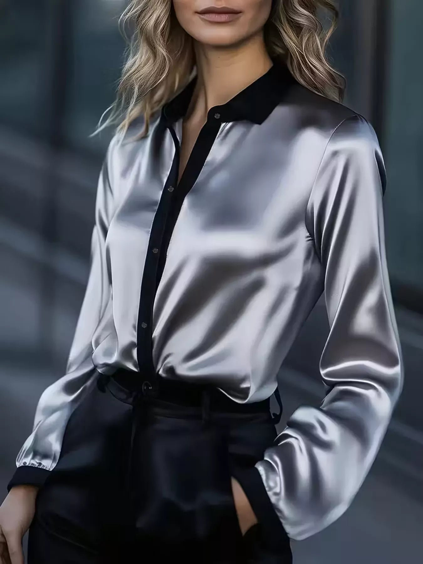 Button Up Long Sleeve Shirt